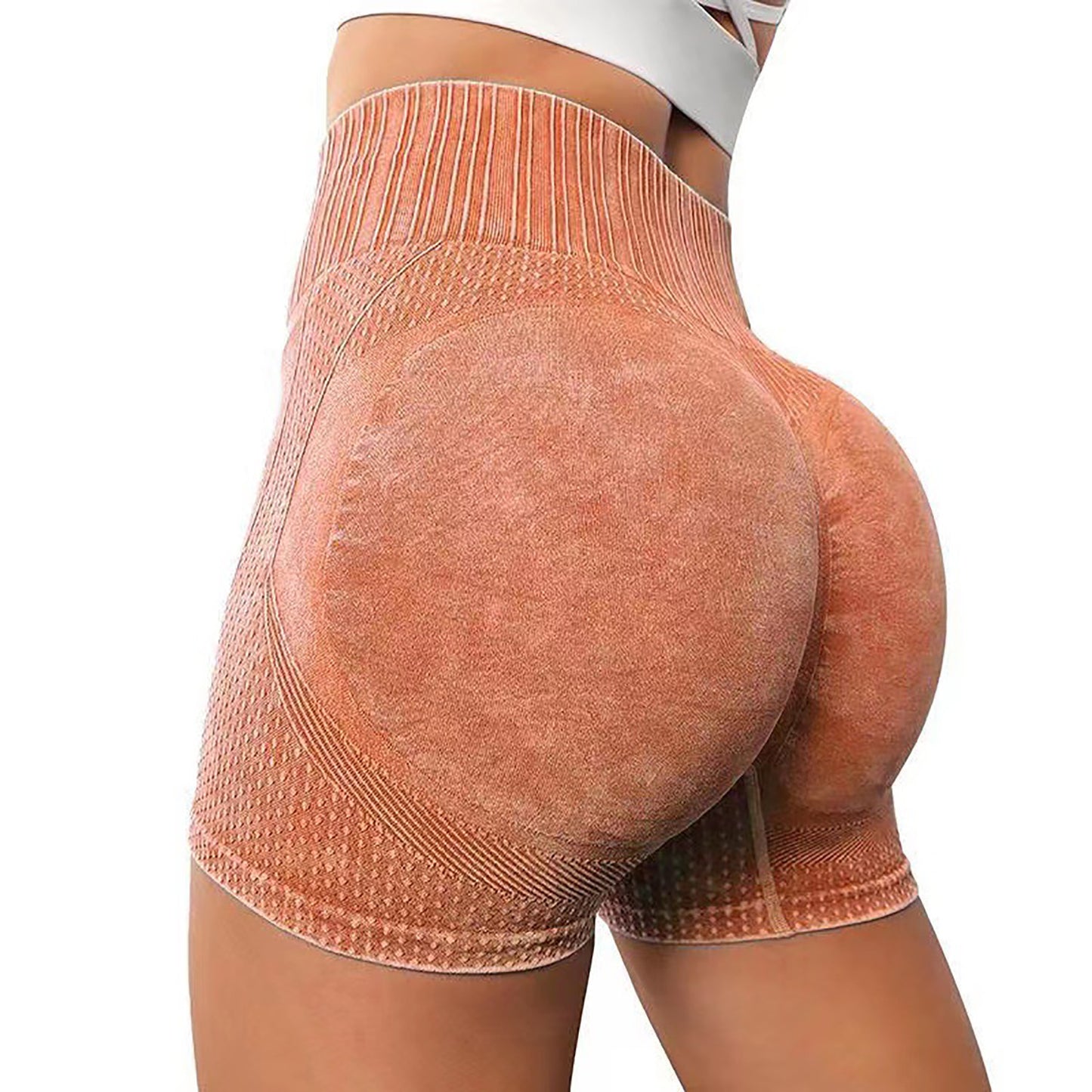 Seamless High Waist Peach Butt Yoga Shorts for Summer Quick Dry Water Washable for Outdoor Workouts and Running