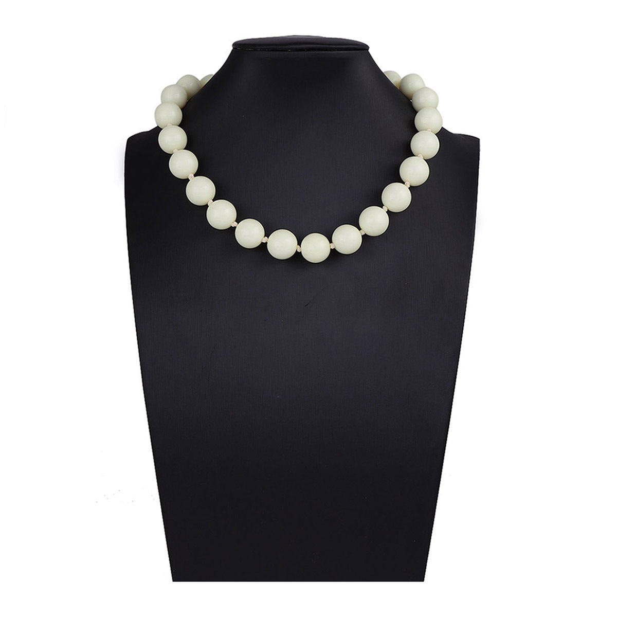 Bohemian Chic Multi-Color Beaded Layered Necklace - Versatile Geometric Design for Effortless Everyday Style
