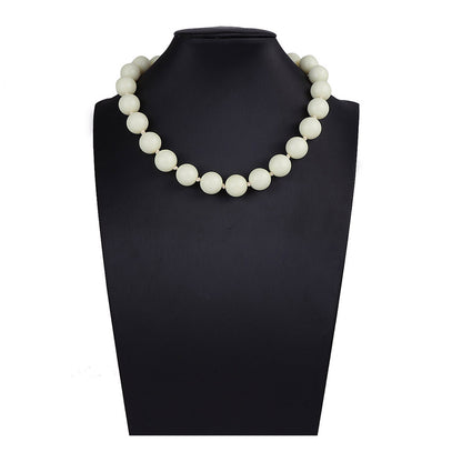 Bohemian Chic Multi-Color Beaded Layered Necklace - Versatile Geometric Design for Effortless Everyday Style