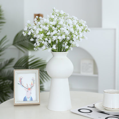 Realistic Butterfly Dance Faux Flower Decor - Charming Stars Artificial Floral Arrangement for Living Room, Dining Table, and Coffee Table - Perfect for Photography Props!