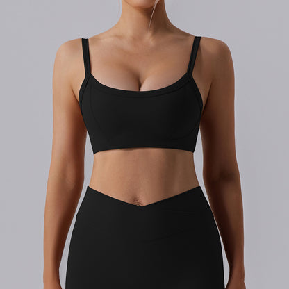 High Performance Sports Bra with Beautiful Back Design for Optimal Support Anti Sway Anti Sag Quick Dry Running Yoga Tank Top for Intense Workouts