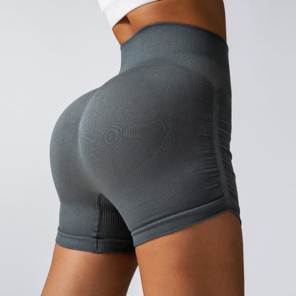 Seamless High Waisted Butt Lifting Shorts for Women Breathable Moisture Wicking and High Elastane 3 4 Fitness Yoga Pants for Comfort and Performance