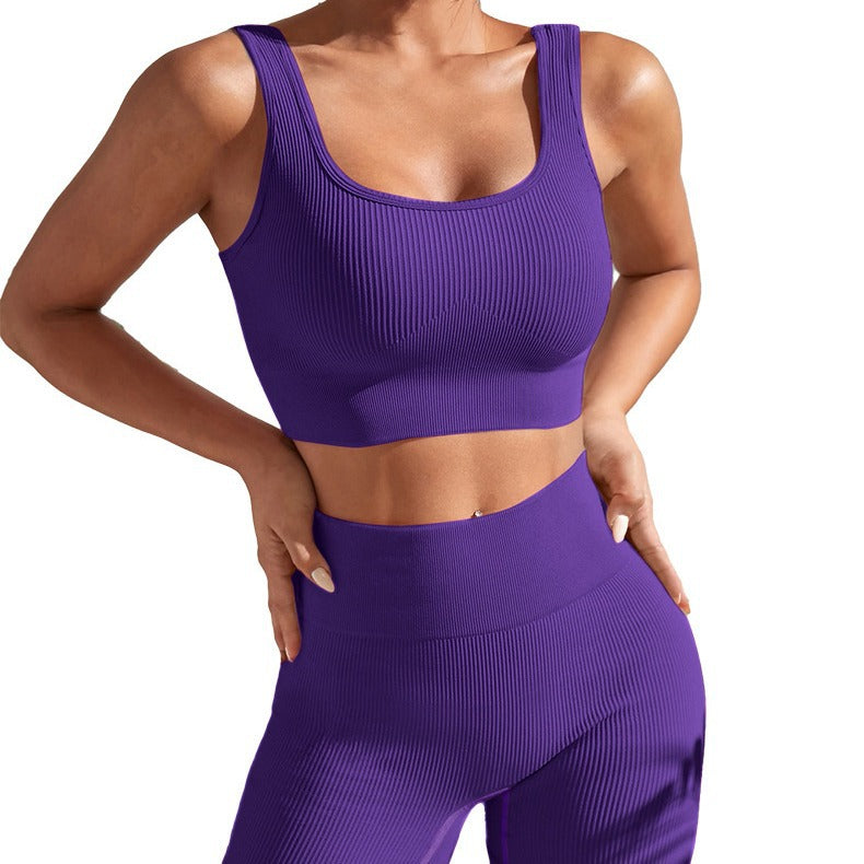 Seamless Yoga Workout Top and High Waisted Lifting Yoga Pants Set for Women Quick Dry Moisture Wicking Fitness Outfit for Maximum Comfort and Performance