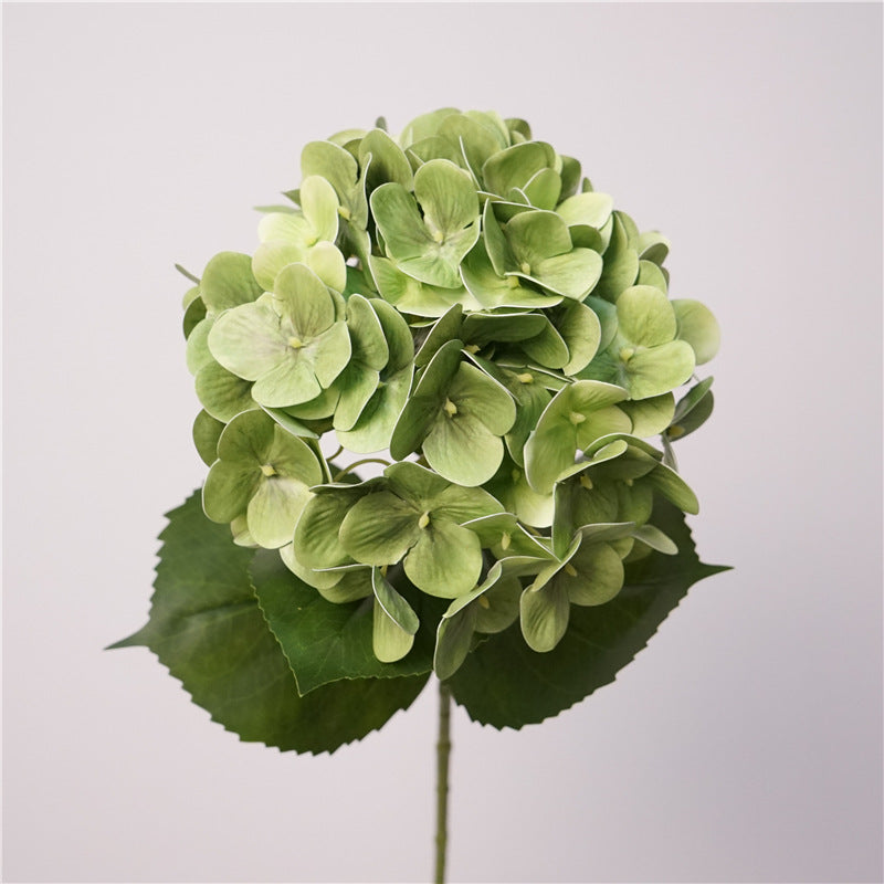 High-Quality Realistic 3D Printed Single Stem Hydrangea Flower - Perfect Home Decor for Table Centerpieces, Weddings, and Events - Soft Furnishings & Display Props