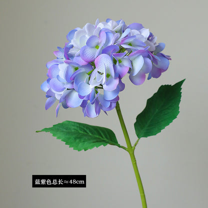 Luxurious Faux Single Large Hydrangea - High-Quality, Soft Touch, Moisture-Resistant Royal Hydrangea - Perfect for Hotel Floral Decor, Weddings, and Special Events