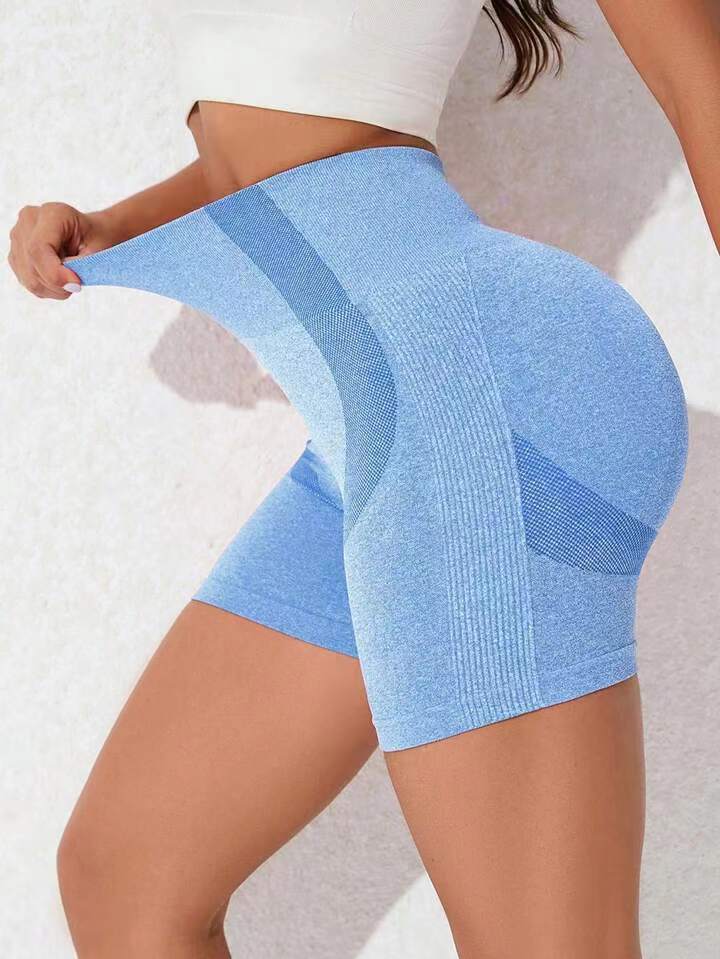 9 Color Seamless High Waisted Peach Butt Shorts for Yoga Running and Fitness Workouts