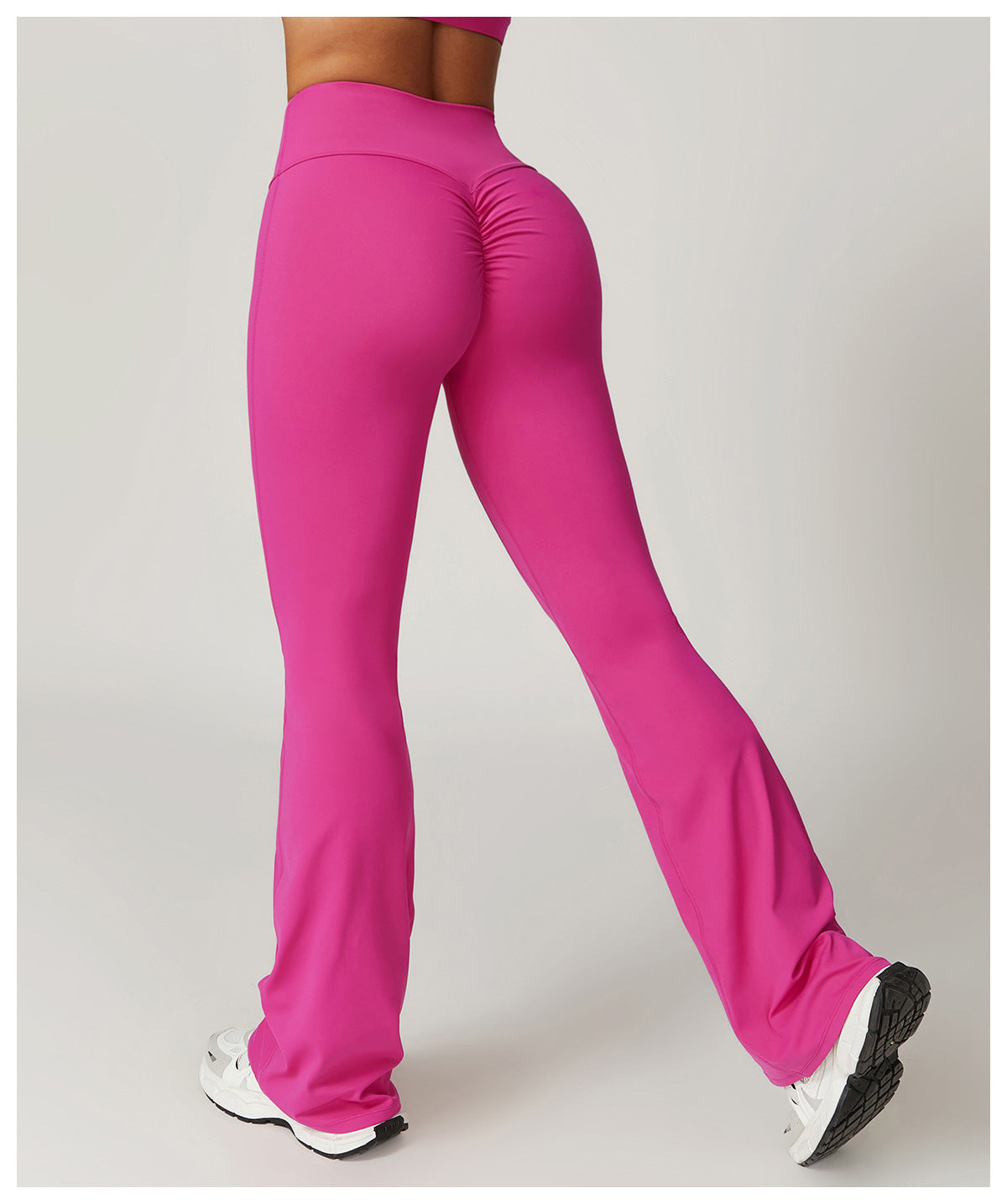 High Waisted Flared Yoga Pants for Women Wide Leg Tights That Lift and Sculpt Your Curves for Dance Workout or Casual Wear