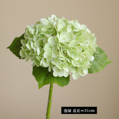 Luxurious Hydrating Handfeel Artificial Hydrangea - Perfect for Forest-Themed Weddings and Home Décor, Stunning Faux Floral Arrangements