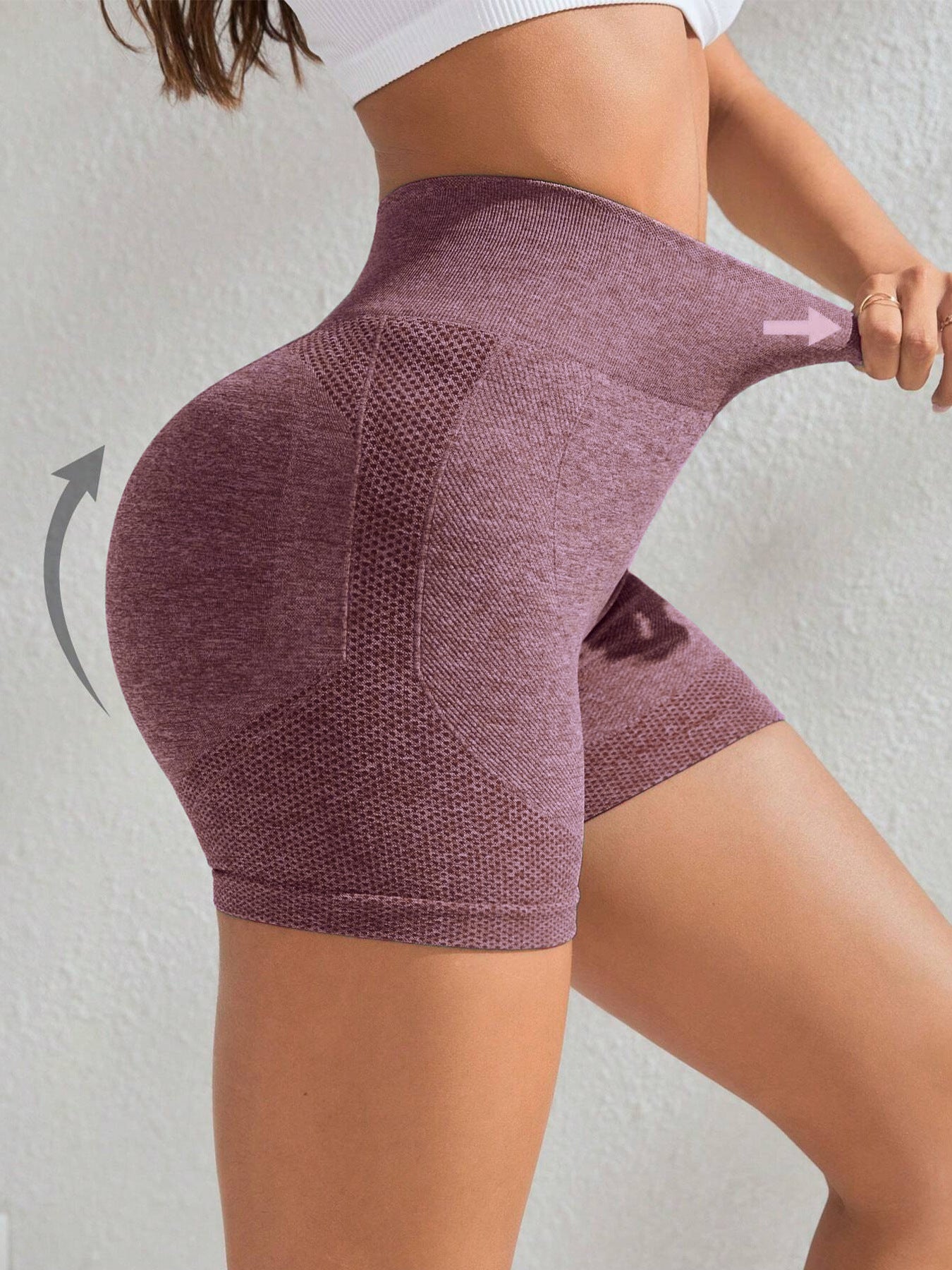 High Waisted Women's Yoga Pants Set Quick Dry Tummy Control Butt Lifting Short Length Fitness Leggings for Running and Workout