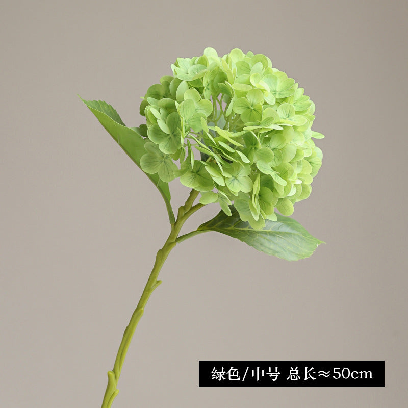 Lifelike 3D Touch Hydrating Hydrangea - Stunning Artificial Flower for Hotel Decor, Wedding Arrangements, and Event Styling