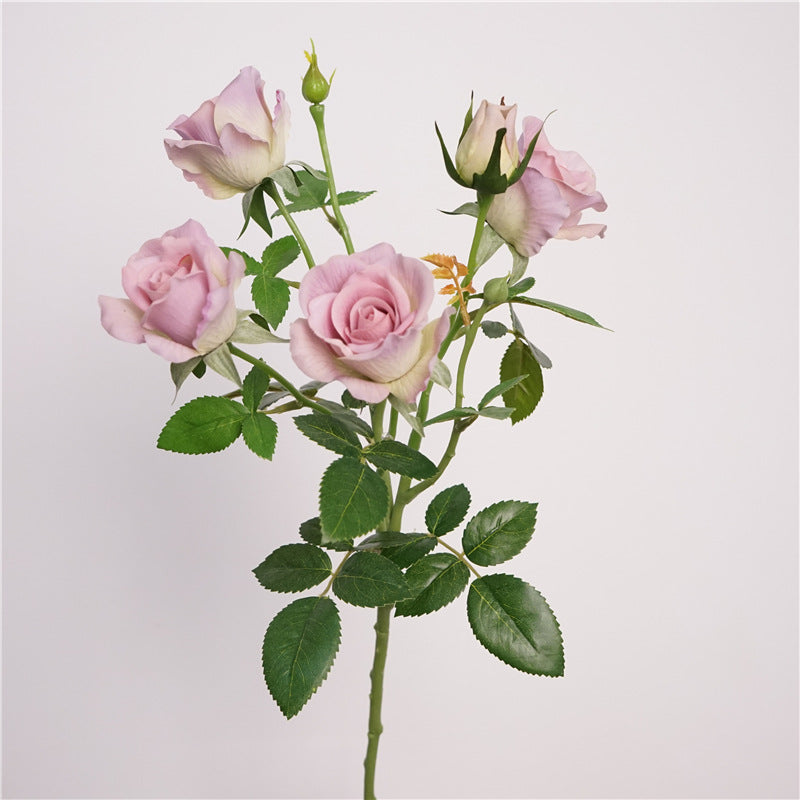 Quality Ultra-Realistic Touch Moisturizing Bubble Rose - Stunning Faux Flower Decor for Scandinavian Living Rooms and Dining Tables