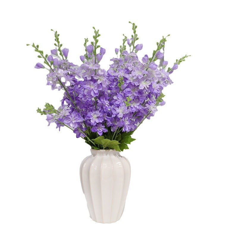 Realistic Two-Pronged Hyacinth Flowers - Stunning Faux Floral Arrangements for Weddings and Home Decor - Perfect for Hotels and Special Occasions