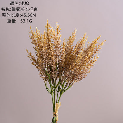 Delicate Frosted Long-Handle INS Style Imitation Flowers for Home Décor - Perfect for Weddings, Celebrations, and Year-Round Decoration YC1070