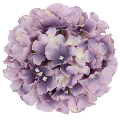 Hydrangea Flower Head - Realistic Artificial Flower with Lifelike Texture for Elegant Wedding Decorations and Stylish Centerpieces for Your Living Room and Dining Table