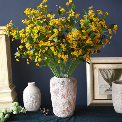 Long-Stemmed Artificial Chamomile and Fresh Mini Daisy Flowers – Perfect for Home Décor, Wedding Decorations, and Stylish Soft Furnishings