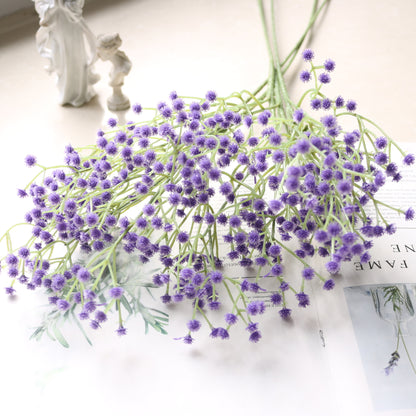 Realistic Baby's Breath Faux Flowers - Elegant Wedding and Home Décor Artificial Bouquet for Timeless Decoration