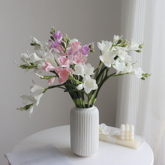 Elegant Faux Flower Hairpin with PU Scented Fragrant Orchid - Perfect for Living Room Décor, Hanfu Photography, and Special Occasions