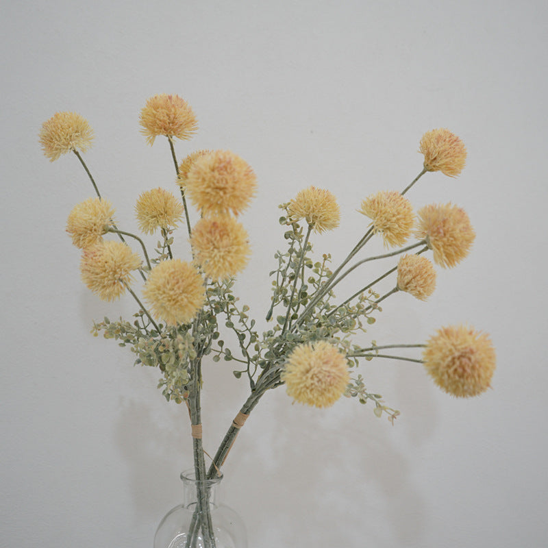 Realistic Sunflower Dandelion Flower Bundle - Stunning Home Décor, Versatile Floral Arrangement, Perfect for Photography Props and Wedding Decorations