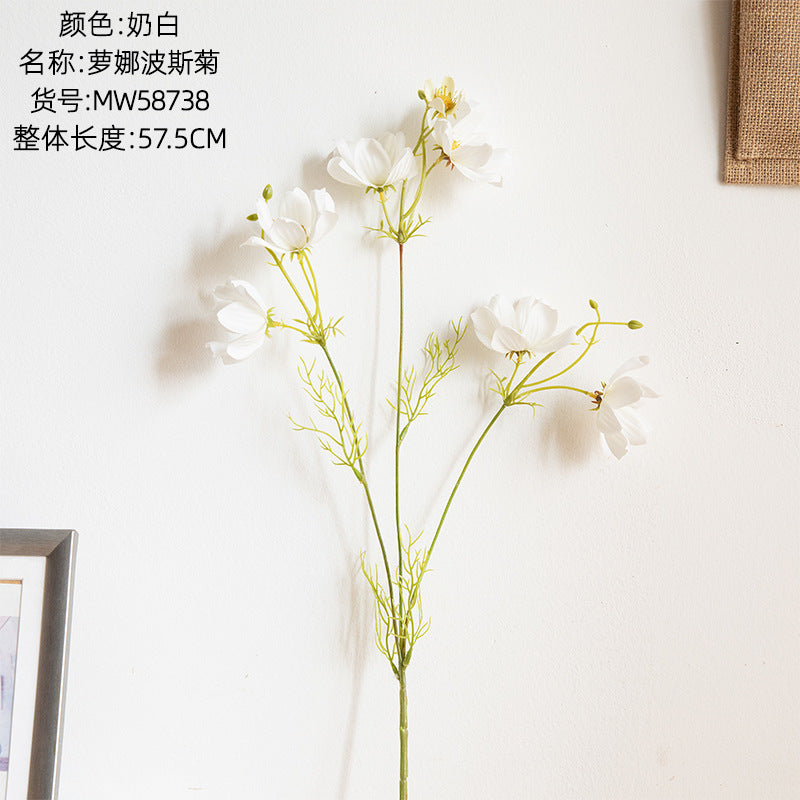 Stunning Single Stem Gerbera Daisy Artificial Flower for Home Decor – Perfect for Weddings, Event Decorations, and Bouquets – MW58738