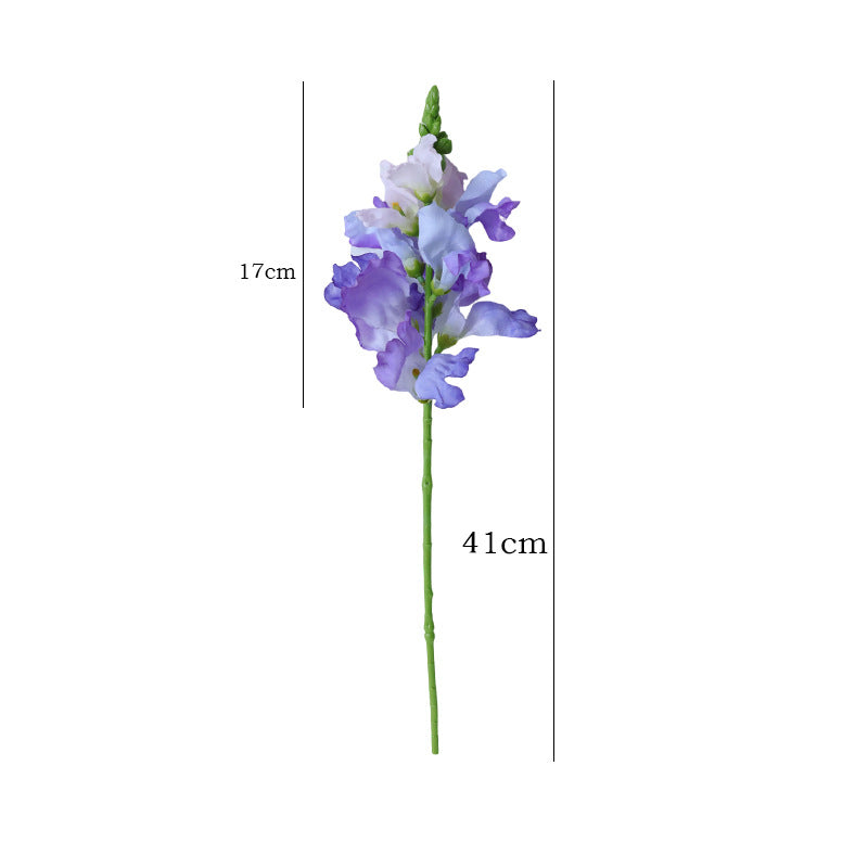 Realistic Single Stem Violet Hyacinth -  Home and Wedding Décor Floral Arrangement, Perfect for Photography Props