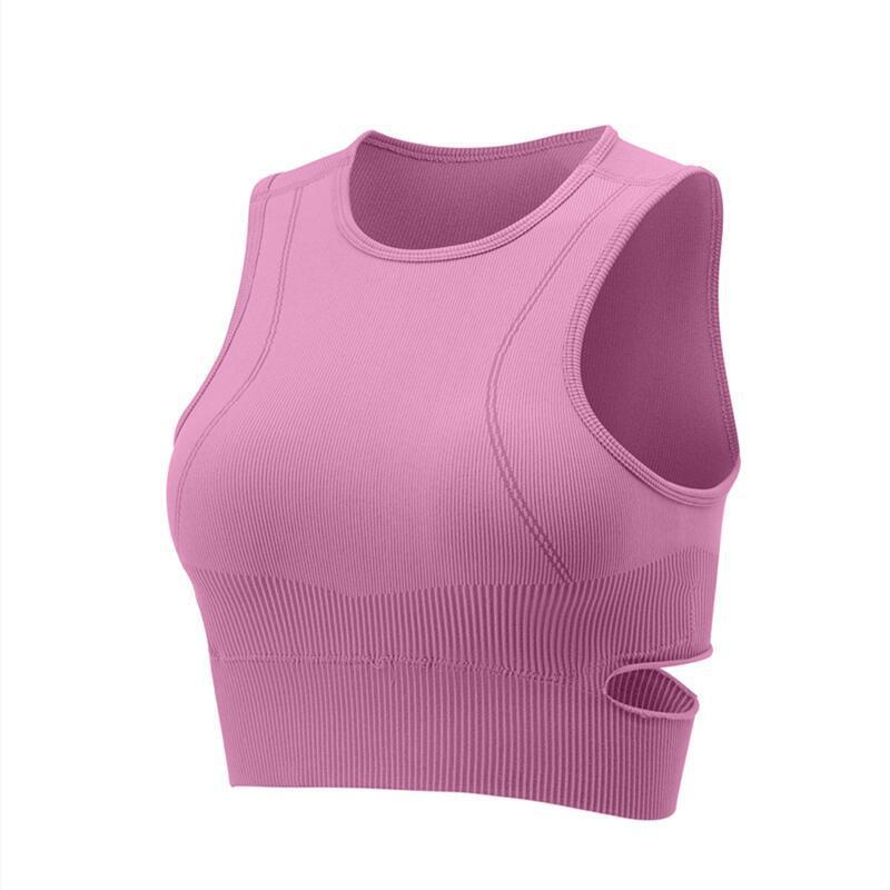 Wireless Shockproof Sports Bra for Running Fitness and Yoga Comfortable and Supportive Activewear Vest for Women