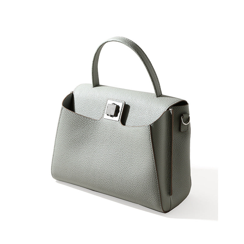 Chic Korean Inspired Lazy Style Handbag Luxury Tote for Women Classic Platinum Bag with Unique Design for Everyday Elegance