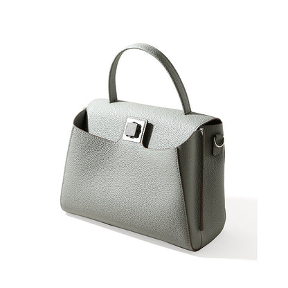 Chic Korean Inspired Lazy Style Handbag Luxury Tote for Women Classic Platinum Bag with Unique Design for Everyday Elegance