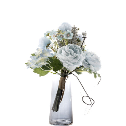 Elegant Faux Flower Home Decor - Stunning Wedding Bouquet and Wall Hanging Decoration - CF01074