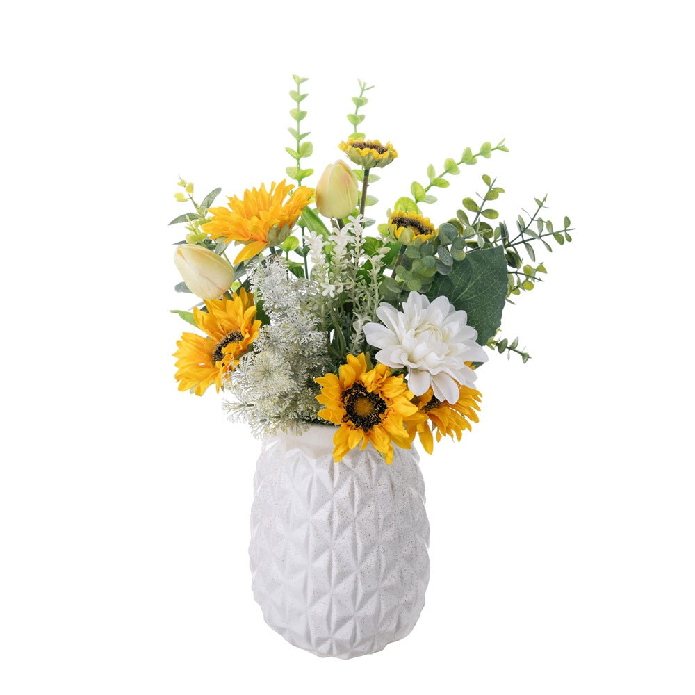 Elegant Artificial Flower Bouquet for Home Decor - Perfect for Weddings, Wall Art, and Decorative Accents - CF01437