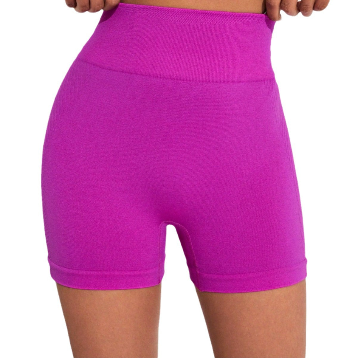 High Waisted Seamless Quick Drying Yoga Shorts for Women Lifted Supportive Fit for Training and Gym Workouts