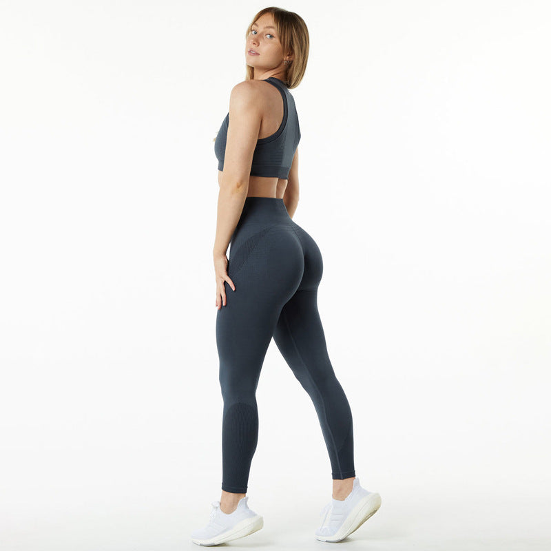 High Waist Yoga Pants and Sculpting Workout Set for Women Lifts and Shapes Your Figure for High Intensity Fitness