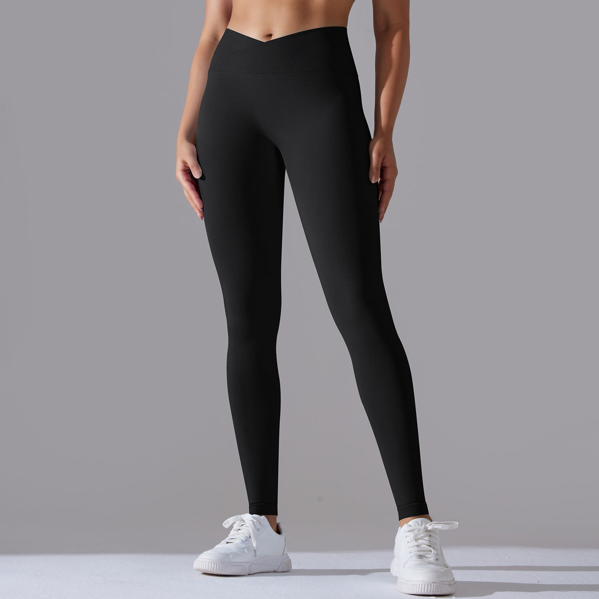 Plus Size Seamless High Waisted Knitted Yoga Pants for Women Comfortable and Outdoor Sports Leggings for All Activities