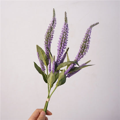 High-Quality Artificial Sage Flower Bouquet – Luxurious European-Style Floral Arrangement for Home Decor, Perfect for Photography Props