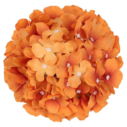 Hydrangea Flower Head - Realistic Artificial Flower with Lifelike Texture for Elegant Wedding Decorations and Stylish Centerpieces for Your Living Room and Dining Table