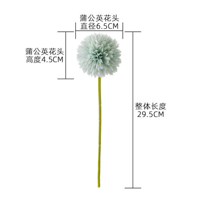 Stunning Faux Dandelion Spike Flowers - Realistic Greenery for Wedding Decor | Trendy INS Style | PJ1049