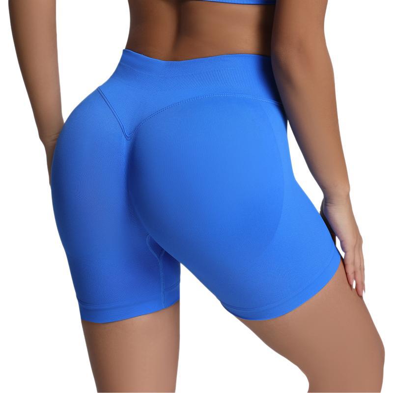 Seamless High Waisted Yoga Shorts for Women Tummy Control Butt Lifting and for Running Gym and Everyday Wear