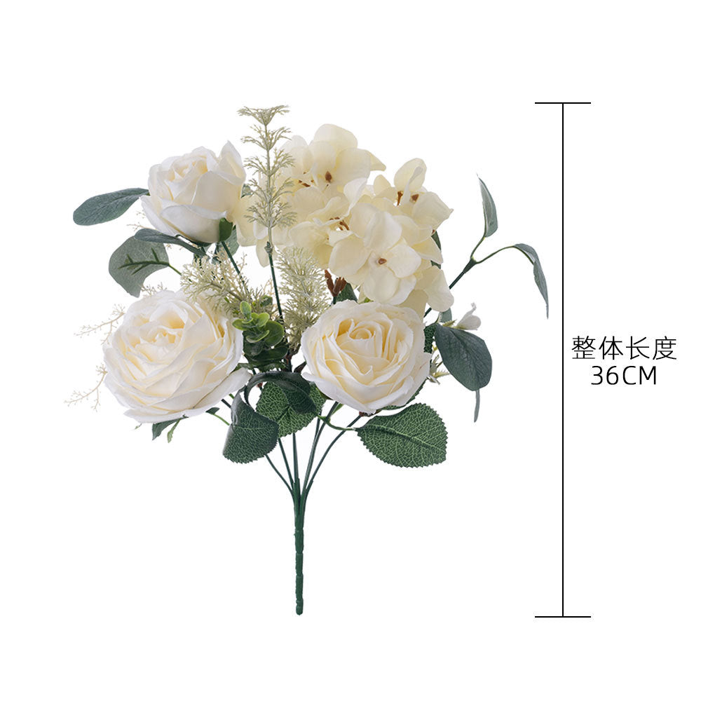 Elegant INS-Style Home Decor: Stylish Micaella Faux Rose Flowers for Weddings and Celebrations - YC1042