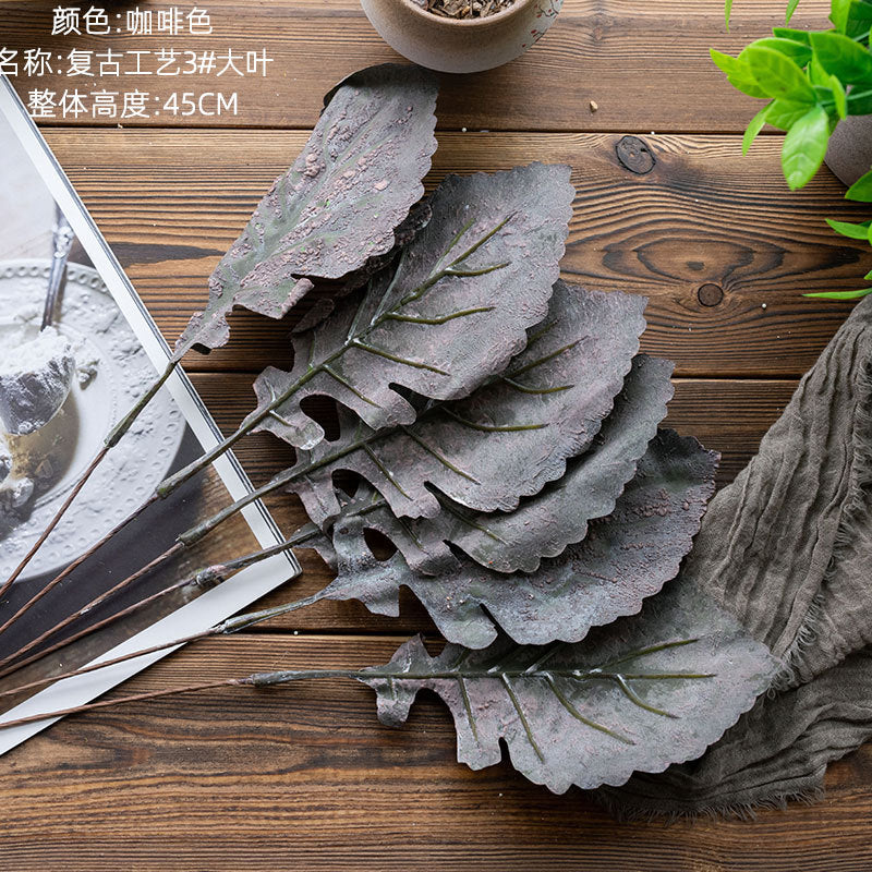 Realistic Foam Leaf Petals - INS Style Artificial Flowers for Home Decor and Wedding Celebrations (Model YC1122) - Perfect for Creating Elegant Arrangements and Lasting Memories