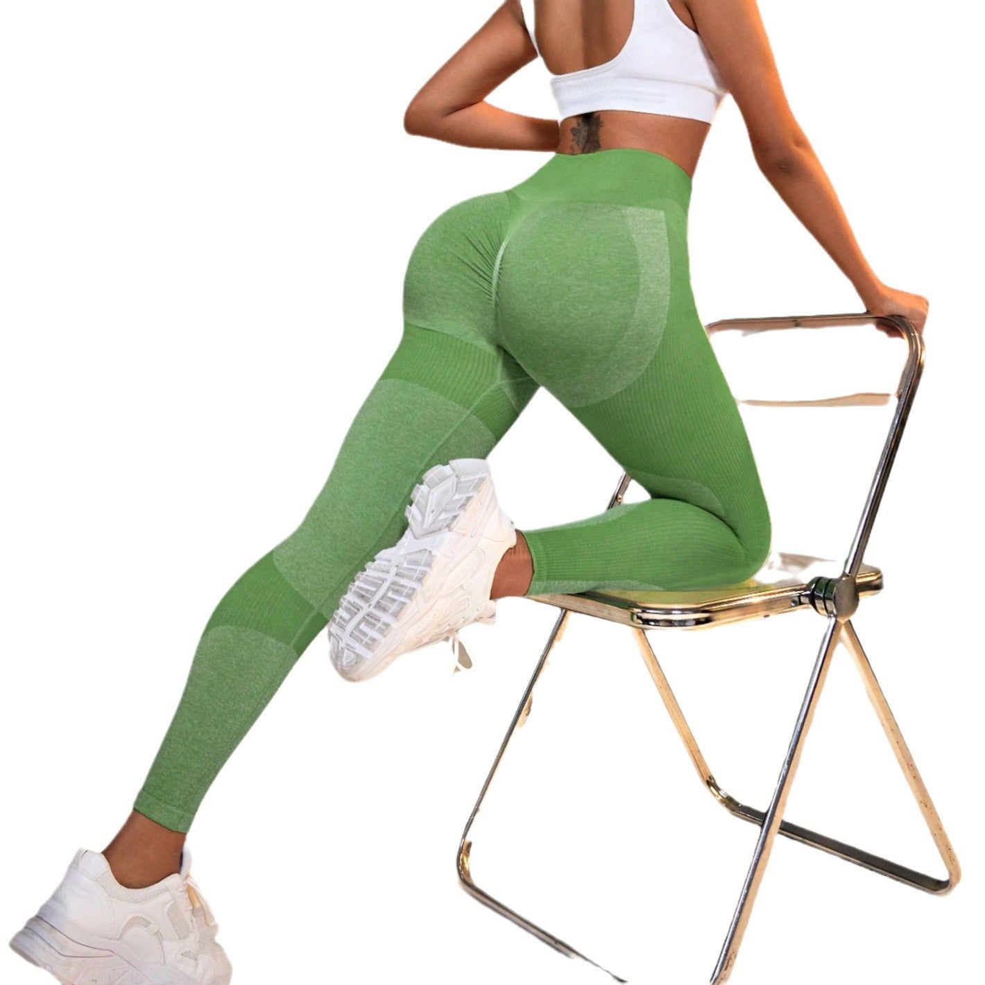 Seamless High Waisted Yoga Leggings for Women Outdoor Athletic Workout Pants Sculpting Lifting Design for Comfort and Style