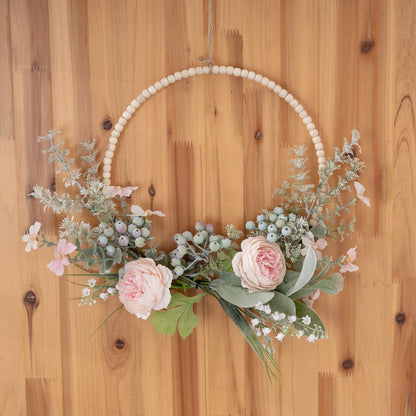 Stunning Huixi Xiao Mudan Half-Circle Faux Flower Bouquet - Elegant Home Decor Wall Art Design - Perfect for Weddings and Special Occasions - CF01294