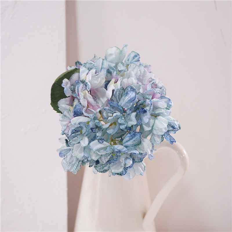 Realistic Faux Hydrangea Flower with Elegant European Design | Perfect Home Dining Table Decor, Wedding Celebration Arrangement, and Photography Prop