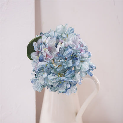 Realistic Faux Hydrangea Flower with Elegant European Design | Perfect Home Dining Table Decor, Wedding Celebration Arrangement, and Photography Prop