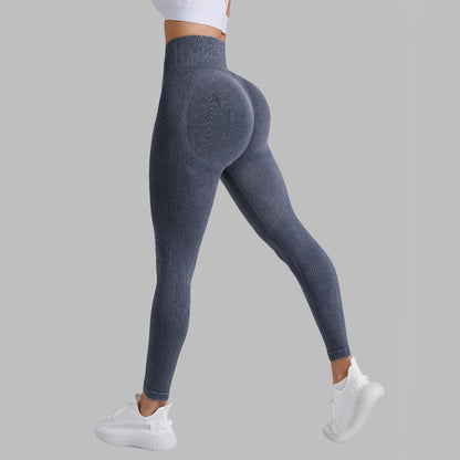 High Waisted Seamless Yoga Pants for Women Quick Dry Breathable and Sculpting Workout Leggings for Running and Fitness