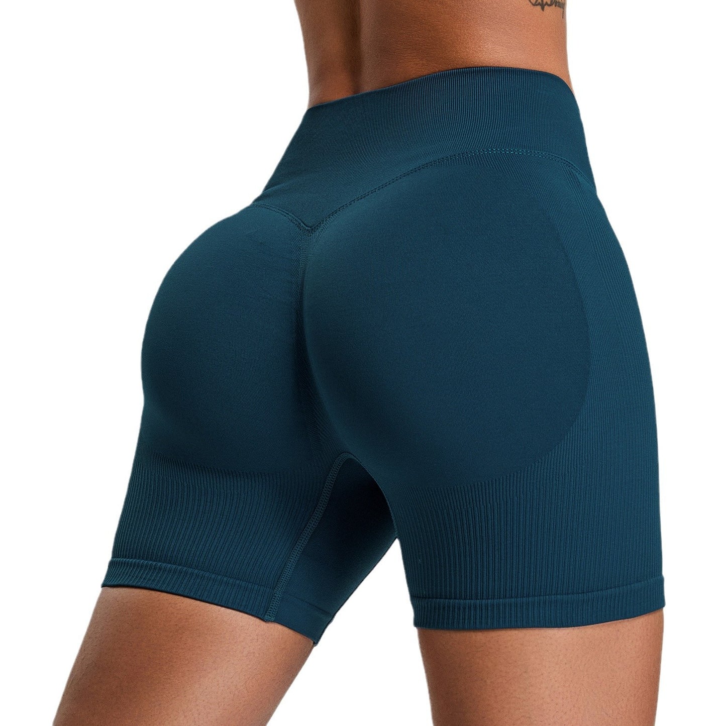 Seamless Breathable Quick Dry Yoga Shorts for Women High Waist Peach Butt 3 Inch Fitness Leggings for Comfort and Performance