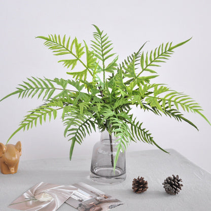 Realistic Fern Boston Fern Replica - Soft Touch Faux Boston Fern for Lush Interior Décor and Landscape Design