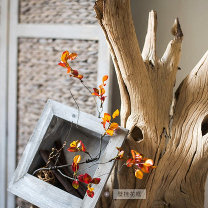 Autumn-Inspired Artificial Dry Tree Branches and Wild Vines for Stunning Indoor Decor - Perfect for Home Styling, Wedding Displays, and Photography Props