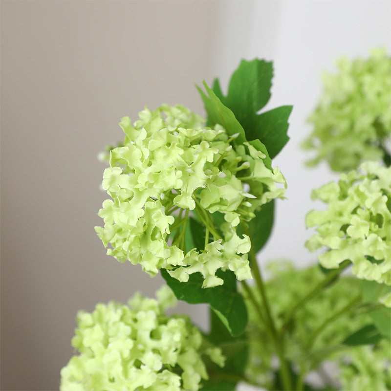 High-Quality Snowball Multi-Head Hydrangea Artificial Flowers for Wedding Decor, Home Accessories, and Photography Props - Stunning Realistic Look and Long-Lasting Beauty