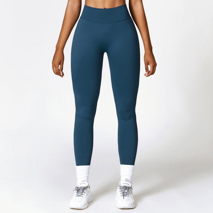 High Waisted Seamless Yoga Pants for Women Butt Lifting Slimming and Sculpting Workout Leggings for Running and Fitness