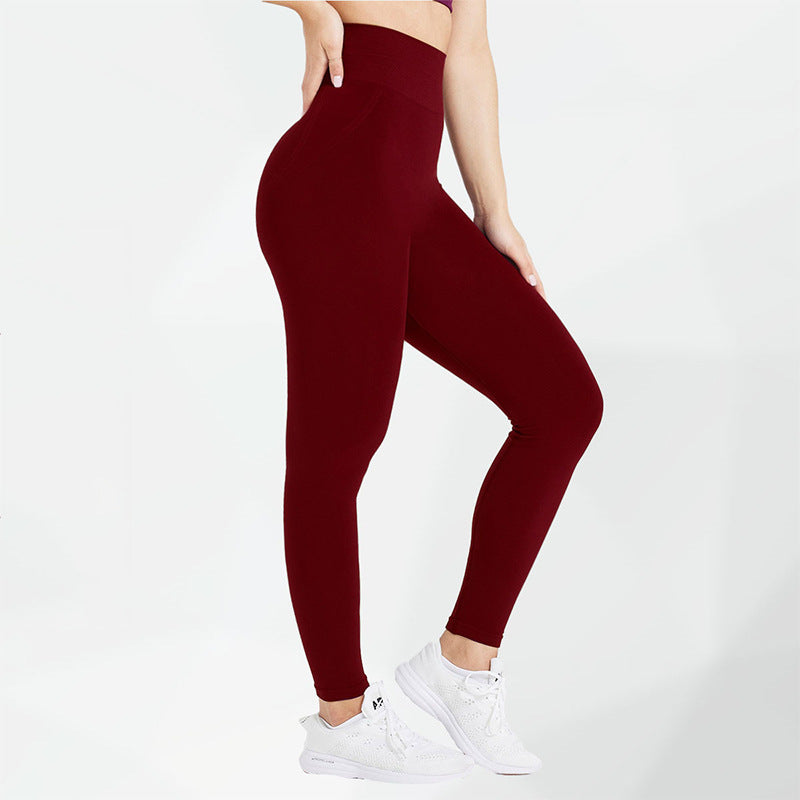 Seamless High Waist Yoga Pants for Women Quick Dry Butt Lifting Workout Leggings for Running and Fitness and Comfortable Activewear