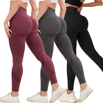 Seamless High Waisted Yoga Pants for Women Tummy Control Butt Lift Quick Dry Stretchy Workout Leggings for Running and Gym for Outdoor Fitness and Everyday Wear